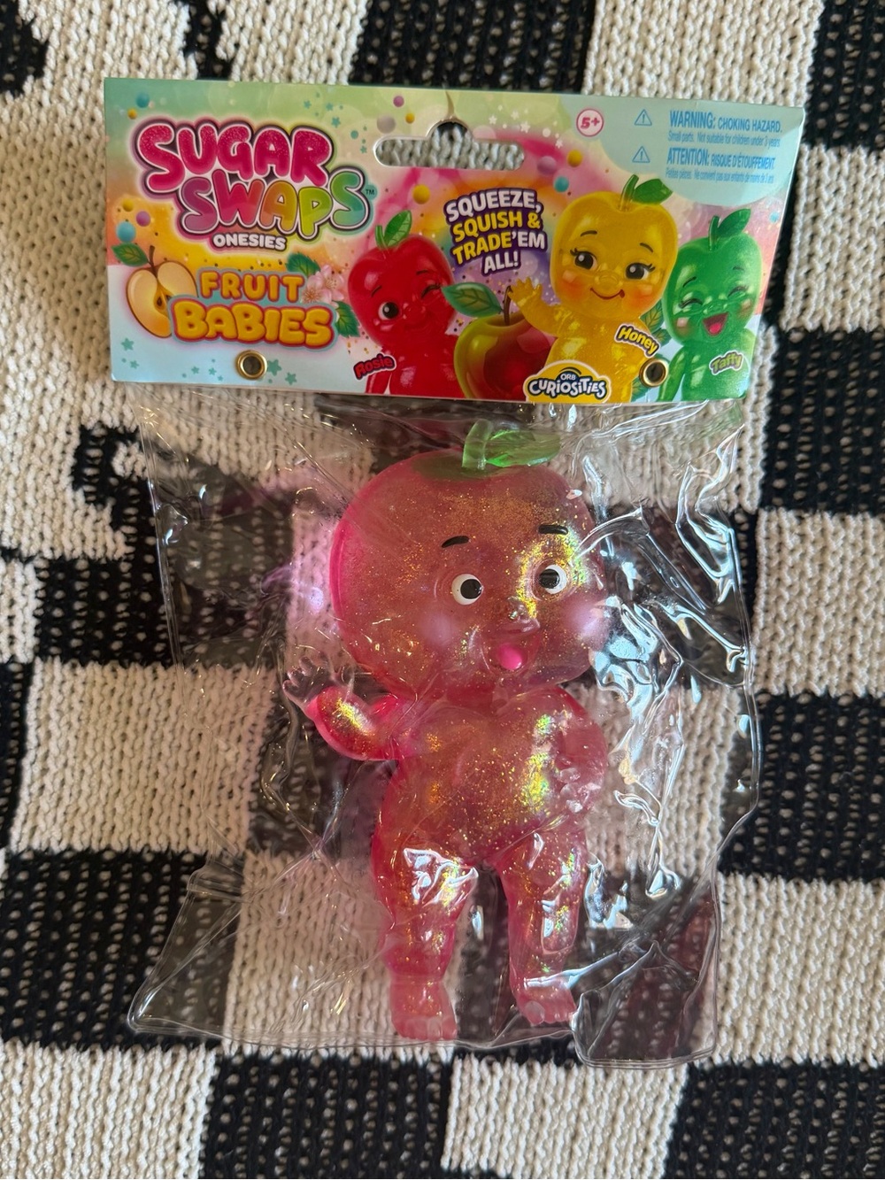 Sugar Swaps Fruit Babies Rosie Red Apple Squishy Toy